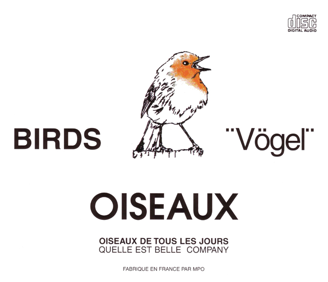 Oiseaux de tous les jours par QUELLE EST BELLE COMPANY