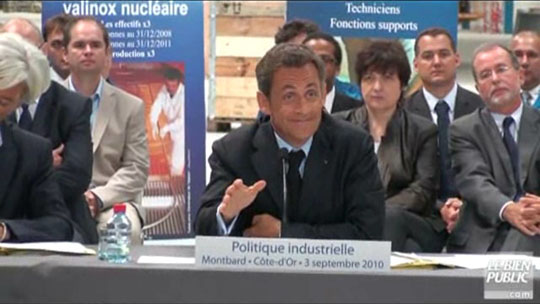 Nicolas Sarkozy : le nucléaire est une énergie « propre »